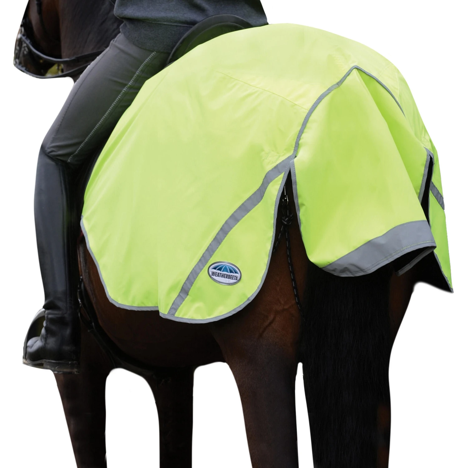 Weatherbeeta 300d Reflective Exercise Sheet (Orange) 4 Weatherbeeta 300d Reflective Exercise Sheet (Orange) - Image 4