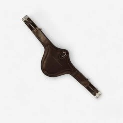 Romeo Horse Riding Leather Belly Guard For Horse And Pony - Brown