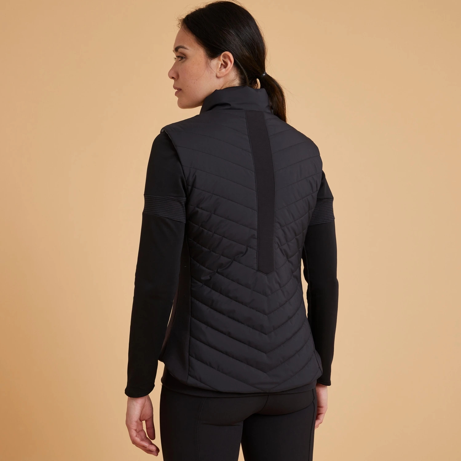 Women's Sleeveless Horse Riding Down Jacket 500 8 Women's Sleeveless Horse Riding Down Jacket 500 - Image 8