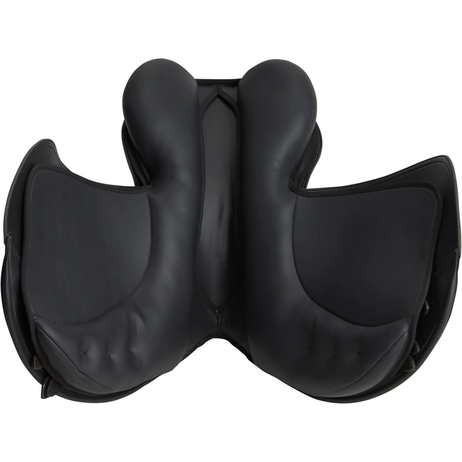 Synthia Horse Riding Synthetic All-Purpose 16"5 Saddle For Horse & Pony - Black 5 Synthia Horse Riding Synthetic All-Purpose 16"5 Saddle For Horse & Pony - Black - Image 5