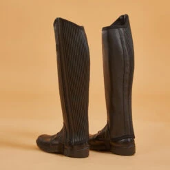 Adult Horse Riding Leather Half-Chaps With Gusset -Pro Rider Shop ke59924c2565538b6cce122854f700904