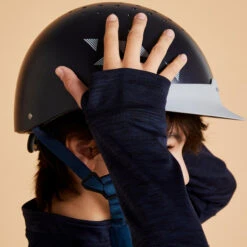 Kids' Horse Riding Long-Sleeved Warm Polo Shirt 500 -Pro Rider Shop ke5dd84648287debc567df5e51d2154a3