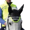 Weatherbeeta Reflective Horse Ear Bonnet (Yellow/Black)