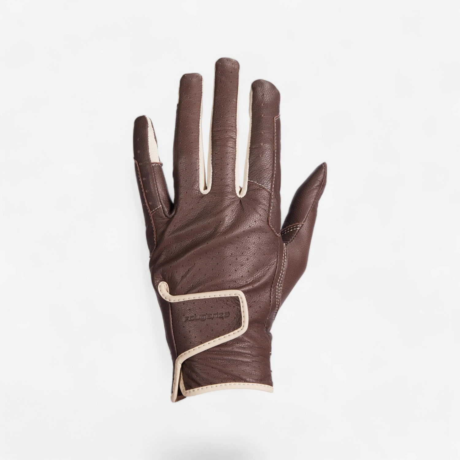 Women's Horse Riding Leather Gloves 900 8 Women's Horse Riding Leather Gloves 900 - Image 8