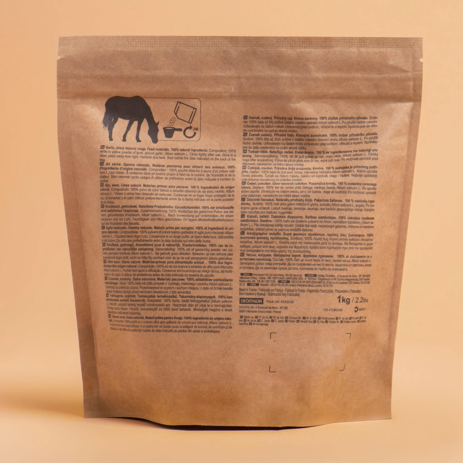 Garlic Meal Horse And Pony Dietary Supplement 1 Kg 2 Garlic Meal Horse And Pony Dietary Supplement 1 Kg - Image 2