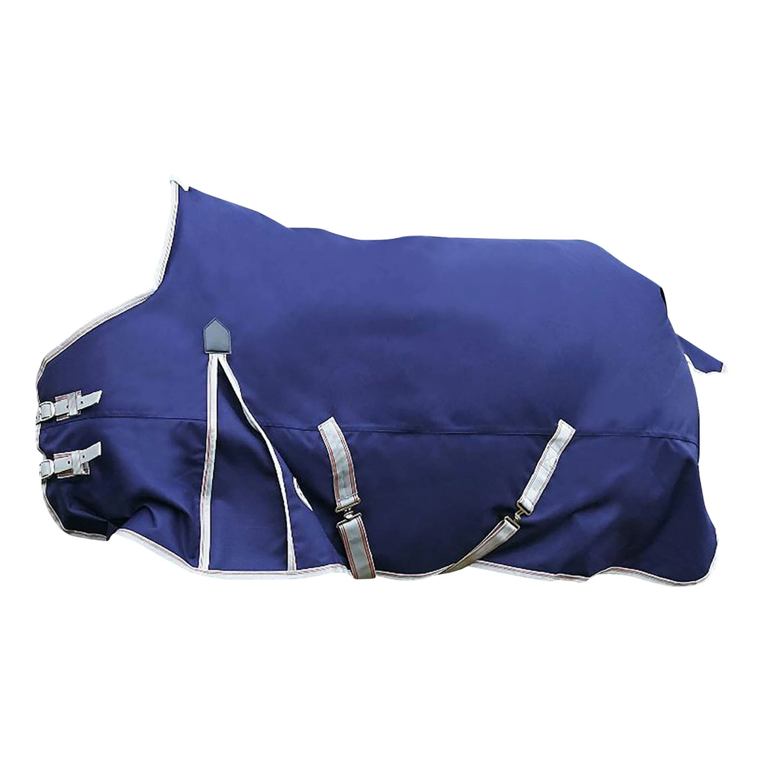 Weatherbeeta Comfitec Lite Essential Standard Neck Turnout Rug (Navy/Silver/Red) 1 Weatherbeeta Comfitec Lite Essential Standard Neck Turnout Rug (Navy/Silver/Red)